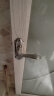 奥本卫生间门锁浴室锁 无钥匙室内门锁洗手间厕所门锁0306(11cm孔距) 实拍图
