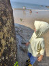 蕉下（beneunder）儿童防晒衣防晒服外套披风男女童AL121凉感透气速干布丁黄130 实拍图