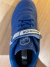 回力童鞋儿童足球鞋2026春季新款男童碎钉软底防滑训练鞋学生运动鞋 蓝色 37 内长约24.5cm 实拍图