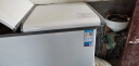美的(Midea)271升 大容量冷藏冷冻双箱双温囤货冷柜蝶形门卧式冰箱 BCD-271VMQ 实拍图
