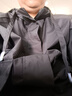 顶峰保罗（Dingfengbaoluo）冲锋上衣外套男秋季户外休闲工装男士夹克宽松YM9927黑色XL 实拍图