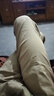真维斯休闲裤男夏季新款宽松直筒男士商务长裤子男时尚百搭男装 6602灰色+6602卡其色 30 实拍图