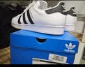 阿迪达斯（adidas）三叶草男鞋女鞋2026秋季新款情侣贝壳头运动时尚潮流休闲板鞋 薄底/新款/贝壳头/白色 38 实拍图