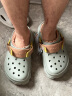 crocs卡骆驰秋冬新品经典特林暖棉洞洞鞋秋冬男鞋户外休闲棉鞋|207936 大象灰-1LM 39(240mm) 实拍图