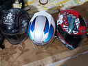 坦克T127摩托车头盔全盔四季双镜片防雾电动车安全帽男女招财猫3XL 实拍图