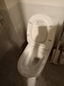 惠达（HUIDA）马桶喷射虹吸式防溅静音座便器抽水马桶坐厕连体式坐便器6218 6299/400坑距（脲醛纤薄盖板） 实拍图