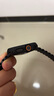 MSSM 适用苹果手表保护壳apple watch ultra边框硬壳防摔防刮 iwatch ultra 49mm半包保护壳 黑色+透明 实拍图