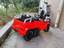 好孩智儿童电动车可坐大人六轮双人遥控车亲子越野玩具车6岁小孩宝宝礼 红色/六驱双电池+全功能+耐磨轮 实拍图