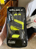 KELME/卡尔美足球守门员手套成人职业防滑缓冲门将手套装备儿童 黑/荧光绿（比赛级带护指） 5 实拍图