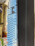 罗技（Logitech） K845 背光机械键盘 全尺寸104键办公游戏键盘 PBT键盘 TTC轴DIY键盘 K845红轴—霜冻之蓝【游戏推荐 声音较小】 实拍图