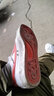 回力男鞋帆布鞋小白鞋男女情侣系带经典款升级版休闲鞋板鞋 白红（乳胶鞋垫） 41 实拍图