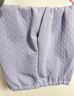 婧麒空气棉月子服秋冬季孕妇睡衣套装产后喂奶哺乳产妇家居服 紫色空气层-Jyz81935 XXXL（适合155_180斤） 实拍图