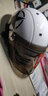 BEON摩托车头盔电动车3C认证男女四季儿童轻便半盔安全帽个性夏季透气 亮白钛星 XL 实拍图