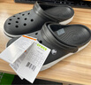 卡骆驰（crocs）洞洞鞋男鞋女鞋 25夏季新款贝雅拖鞋轻便透气情侣鞋沙滩鞋凉鞋 贝雅系列-卵石色 41 -42 /M8W10/260mm 实拍图