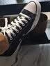 匡威（Converse）男鞋女鞋新款ALL STAR帆布鞋经典潮流低帮情侣鞋百搭休闲运动鞋 101001 黑色【店长力荐】 42 实拍图