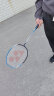 YONEX尤尼克斯羽毛球对拍全碳素弓箭ARC5I双拍套装附手胶拍包尼龙球 实拍图