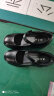 澳曼琳坡跟真皮小码32码单鞋防水台松糕厚底妈妈鞋大码40-43码女鞋 黑色 39 晒单实拍图