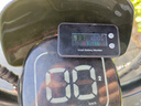 防水电动摩托车铅酸锂电池电瓶电压电量百分比显示器12-84V通用 黑色彩屏 防水（普通）+40厘米线 实拍图