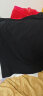 京东京造【抗菌小白T】5A抑菌抗发黄t恤男新疆棉短袖T恤男夏打底T 黑色XL 实拍图