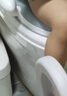 世纪宝贝（babyhood）儿童马桶辅助器 宝宝马桶圈坐便器座便圈 全PU坐垫 127灰色 实拍图