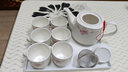 欧式茶具套装泡茶壶茶杯家用陶瓷水具套装客厅大容量冷热水壶水杯 清雅一壶六杯一托盘 实拍图