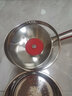 铿锵316不锈钢奶锅家用日式雪平锅煮奶煮面无涂层辅食锅婴儿煎煮一体 蒸格【316钢 特厚】 18cm 实拍图