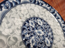 参宝SAMBO青花瓷陶瓷盘子中式平盘餐具西餐盘圆菜盘凉菜碟牛排大餐盘 7.3英寸圆形平盘【一个装】 18.5cm 实拍图