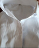 佐马仕长袖衬衫女商务修身职业装衬衫女士免烫衬衣百搭工装上班工作服 N2655方领纯白色 37 码 实拍图