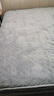 艾薇牛奶绒床笠加厚床盖床罩床垫保护套夹棉床笠单件 温柔灰 1.5m 实拍图