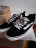 VANS范斯官方 Filmore黑色复古简约休闲男鞋板鞋运动鞋 黑色/白色 39 实拍图