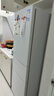TCL 210升三门三温区三开门白色小冰箱风冷无霜 小户型 节能养鲜 快速制冷保鲜 小型租房纤薄机身 R210V5-C三门养鲜冰箱 实拍图