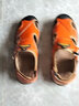 卡力丁 凉鞋男真皮包头运动休闲凉拖鞋2021夏季透气厚底户外防滑男士沙滩鞋 7238浅棕色 41 实拍图