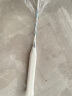 薰风（KUMPOO）全碳素超轻碳纤维成人耐打羽毛球拍熏风K520pro升级款单拍珍珠白 晒单实拍图