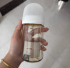 贝亲奶瓶 奶瓶新生儿 婴儿奶瓶 宽口径玻璃奶瓶 自然实感 含衔线设计 240ml 6-9月 自带L奶嘴 实拍图
