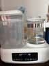 美菱（MeiLing）奶瓶消毒器带烘干二合一婴儿多功能恒温水壶恒温壶温奶暖奶调奶器 【白灰】13种+暖奶篮+茶滤 1300ml 实拍图