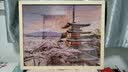 玩具堡【带框】儿童拼图成人高难度大颗粒卡通玩具风景生日节日礼物 500片宝塔【带原木色相框】 实拍图