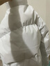 NASALIKE官方棉服男冬季纯色休闲男士棉衣加厚保暖羽休闲绒服外套面包服袄 白色 L（建议110-130斤） 实拍图