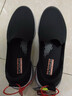 斯凯奇（Skechers）斯凯奇轻便一脚套懒人鞋编织网布透气休闲鞋健步鞋男 55500/BLK 40 实拍图