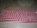 斐尔可 （FILCO）104键圣手二代机械键盘 有线cherry樱桃轴游戏键盘彩色限量版 粉色 红轴 实拍图