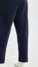 Gap女童冬季2023新款LOGO保暖灯芯绒长裤789278儿童装锥形萝卜裤 藏蓝色 160cm(XXL) 晒单实拍图
