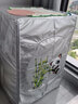 千莎（QIANSHA）适用海尔美的松下三星博世卡萨帝滚筒洗衣机罩全自动加厚防水防晒 熊猫戏竹拉链款-加密面料 滚筒10-12公斤专用 实拍图