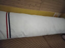 雅鹿·自由自在 磨毛双人加长枕头芯 成人颈椎枕情侣枕1.5米整头长条款一个 白色 实拍图