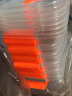 米奇特工收纳箱塑料周转箱储物整理箱子 小号8L：28*20*17cm（透明2个） 实拍图