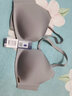 安莉芳无痕内衣女士小胸不空杯薄款无钢圈文胸 灰色 80B 实拍图