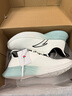 安踏氢跑GZ|男鞋运动鞋跑步鞋男士秋冬季皮面防泼水新款超轻跑鞋 【主推-皮面防泼水】白/雾灰蓝5520-9 42 (男8.5) 实拍图