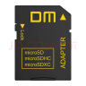 DM大迈 TF（MicroSD）存储卡 SD-T2 TF卡转SD卡卡套 小卡转大卡适配器 实拍图