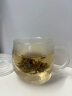 富光花茶杯 男女士茶水分离杯子 双层办公泡茶玻璃杯带把高硼硅水杯 实拍图