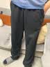 安踏（ANTA）男裤运动裤男秋季新款直筒宽松休闲针织长裤卫裤男士休闲裤男裤子 【店长推荐秋季直筒裤】基础黑 3XL /190 适合185-195斤 实拍图
