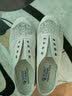 斯凯奇（Skechers）女平底鞋夏季网面蕾丝透气鞋子女士时尚低帮113821 乳白色/OFWT 38 【正码正拍】 实拍图