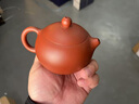 茗茶艺壶 紫砂壶宜兴纯全手工名家原矿大红袍西施泡茶壶茶具 光素全套 实拍图